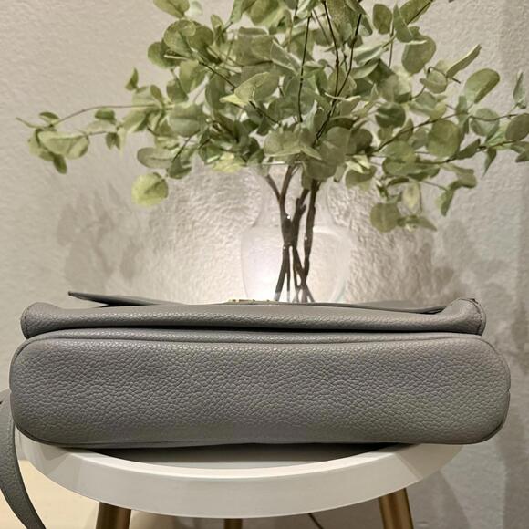 Freshly Picked Classic Crossbody Diaper Bag Stone Grey Vegan Excellent - Picture 4 of 9
